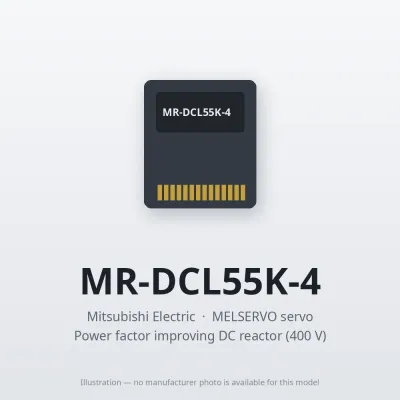 MR-DCL55K-4 Mitsubishi MELSERVO servo Power factor improving DC reactor (400 V)