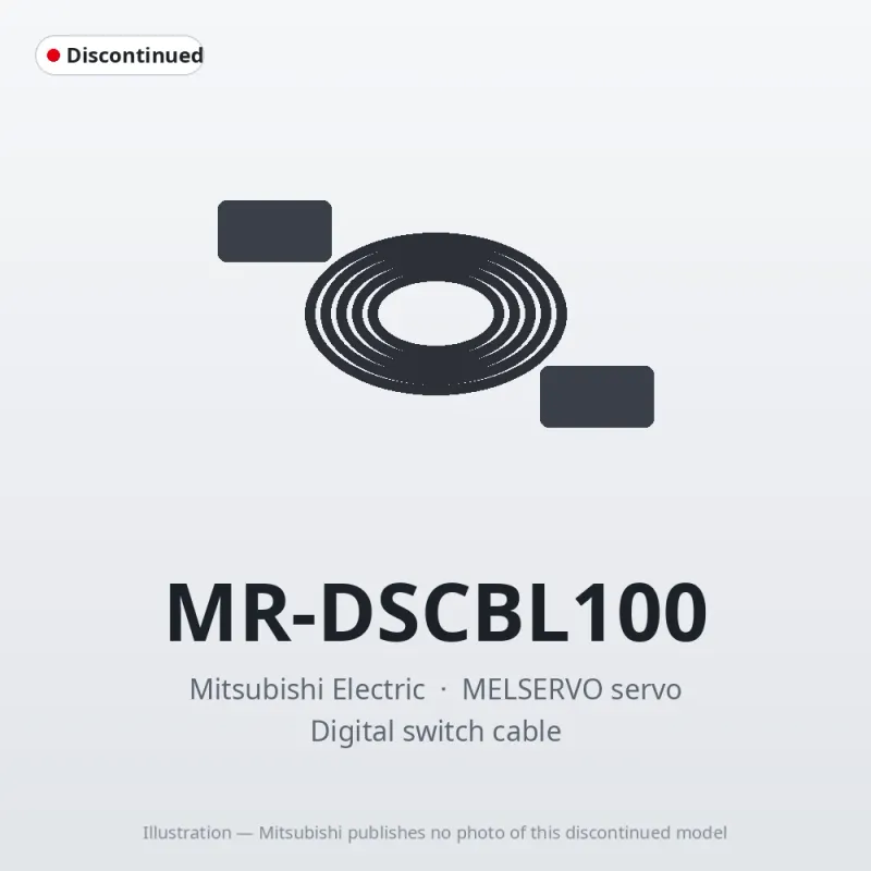 MR-DSCBL100 Mitsubishi MELSERVO servo Digital switch cable