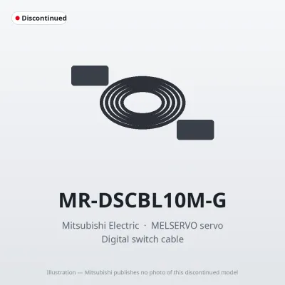 MR-DSCBL10M-G Mitsubishi MELSERVO servo Digital switch cable