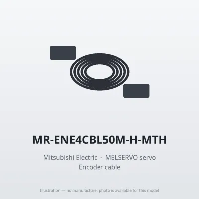 MR-ENE4CBL50M-H-MTH Mitsubishi MELSERVO servo Encoder cable