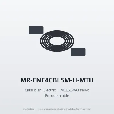 MR-ENE4CBL5M-H-MTH Mitsubishi MELSERVO servo Encoder cable