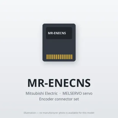MR-ENECNS Mitsubishi MELSERVO servo Encoder connector set