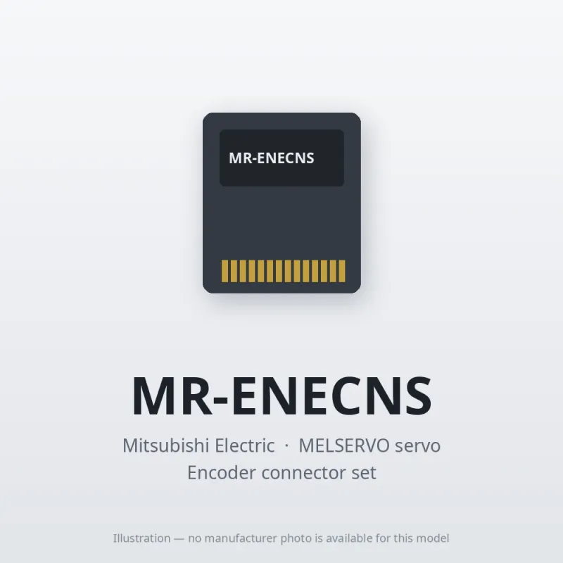 MR-ENECNS Mitsubishi MELSERVO servo Encoder connector set