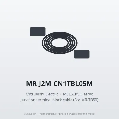 MR-J2M-CN1TBL05M Mitsubishi MELSERVO servo Junction terminal block cable (For MR-TB50)