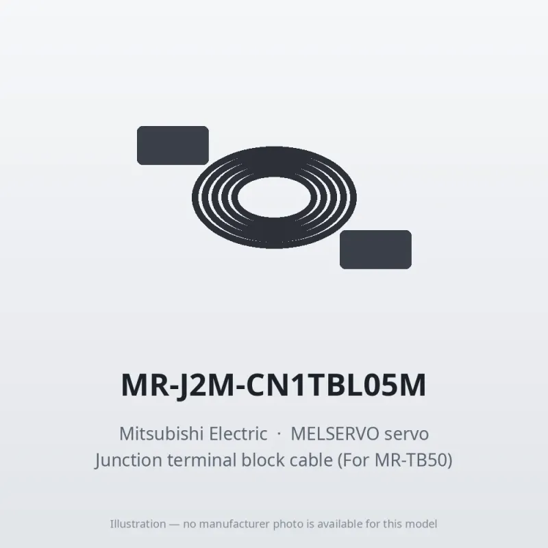 MR-J2M-CN1TBL05M Mitsubishi MELSERVO servo Junction terminal block cable (For MR-TB50)