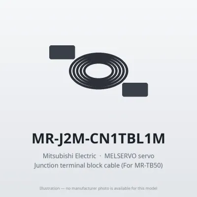 MR-J2M-CN1TBL1M Mitsubishi MELSERVO servo Junction terminal block cable (For MR-TB50)
