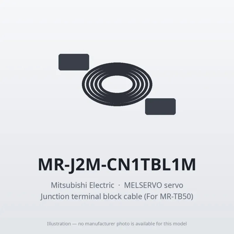 MR-J2M-CN1TBL1M Mitsubishi MELSERVO servo Junction terminal block cable (For MR-TB50)