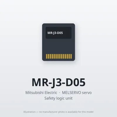 MR-J3-D05 Mitsubishi MELSERVO servo Safety logic unit