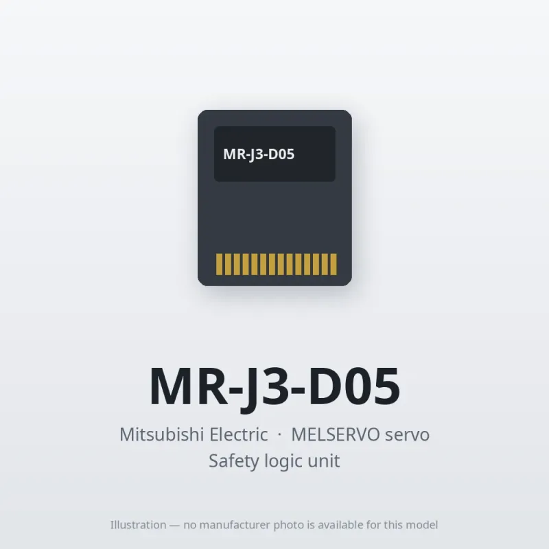 MR-J3-D05 Mitsubishi MELSERVO servo Safety logic unit