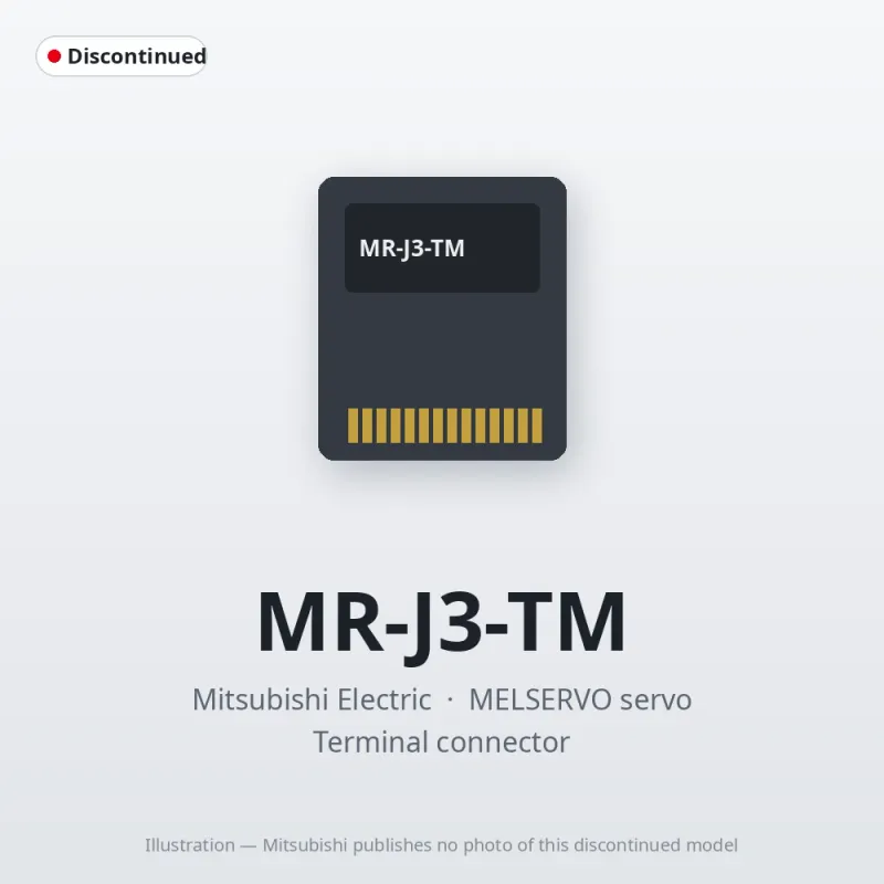 MR-J3-TM Mitsubishi MELSERVO servo Terminal connector