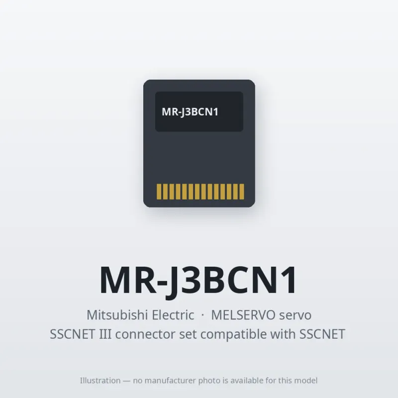 MR-J3BCN1 Mitsubishi MELSERVO servo SSCNET III connector set compatible with SSCNET III(/H)