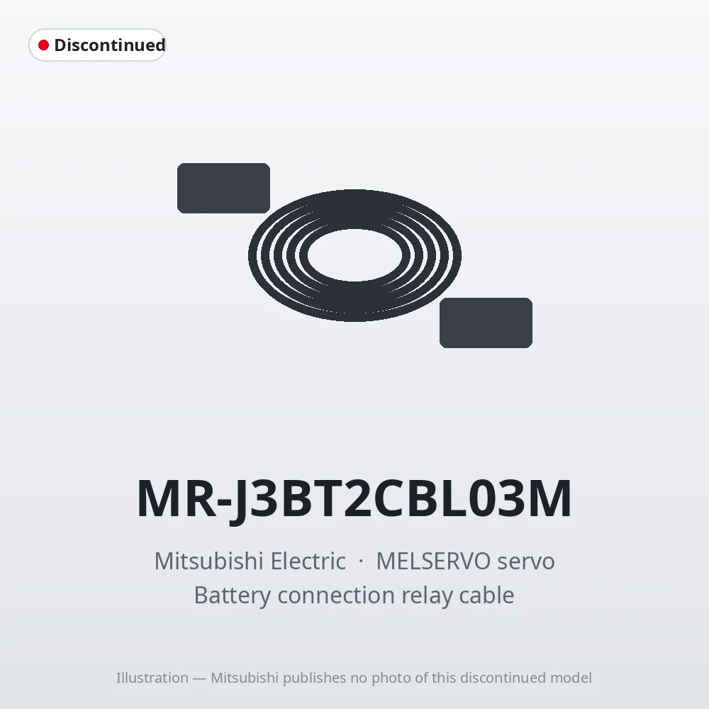 MR-J3BT2CBL03M