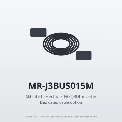 MR-J3BUS015M Mitsubishi FREQROL inverter Dedicated cable option