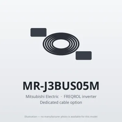 MR-J3BUS05M Mitsubishi FREQROL inverter Dedicated cable option