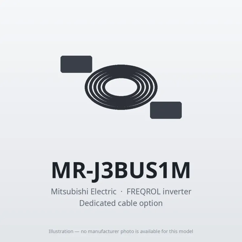 MR-J3BUS1M Mitsubishi FREQROL inverter Dedicated cable option