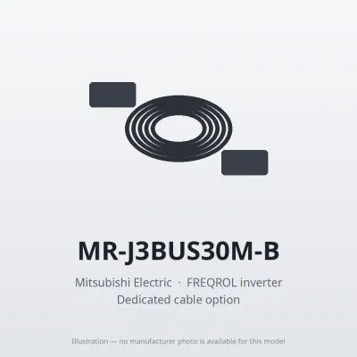 MR-J3BUS30M-B Mitsubishi FREQROL inverter Dedicated cable option