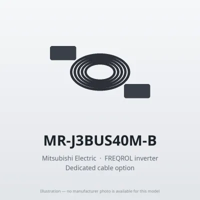 MR-J3BUS40M-B Mitsubishi FREQROL inverter Dedicated cable option