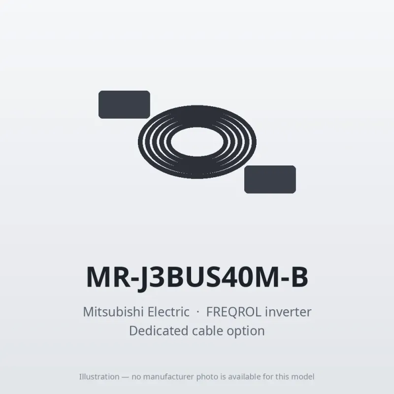 MR-J3BUS40M-B Mitsubishi FREQROL inverter Dedicated cable option