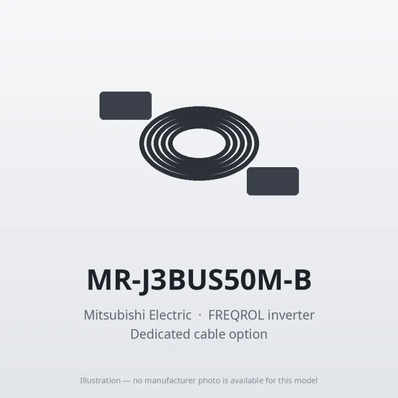 MR-J3BUS50M-B Mitsubishi FREQROL inverter Dedicated cable option