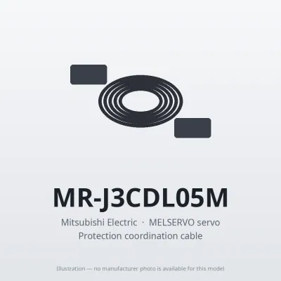 MR-J3CDL05M Mitsubishi MELSERVO servo Protection coordination cable