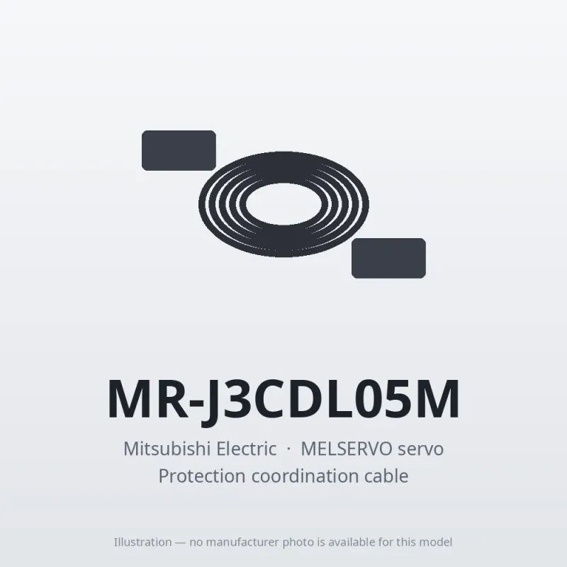 MR-J3CDL05M Mitsubishi MELSERVO servo Protection coordination cable