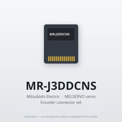 MR-J3DDCNS Mitsubishi MELSERVO servo Encoder connector set