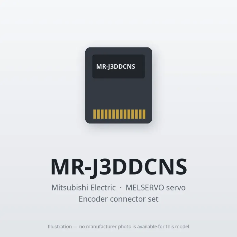 MR-J3DDCNS Mitsubishi MELSERVO servo Encoder connector set