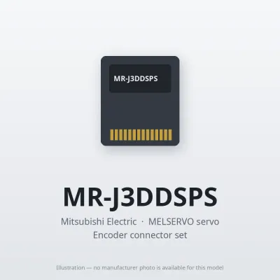 MR-J3DDSPS Mitsubishi MELSERVO servo Encoder connector set