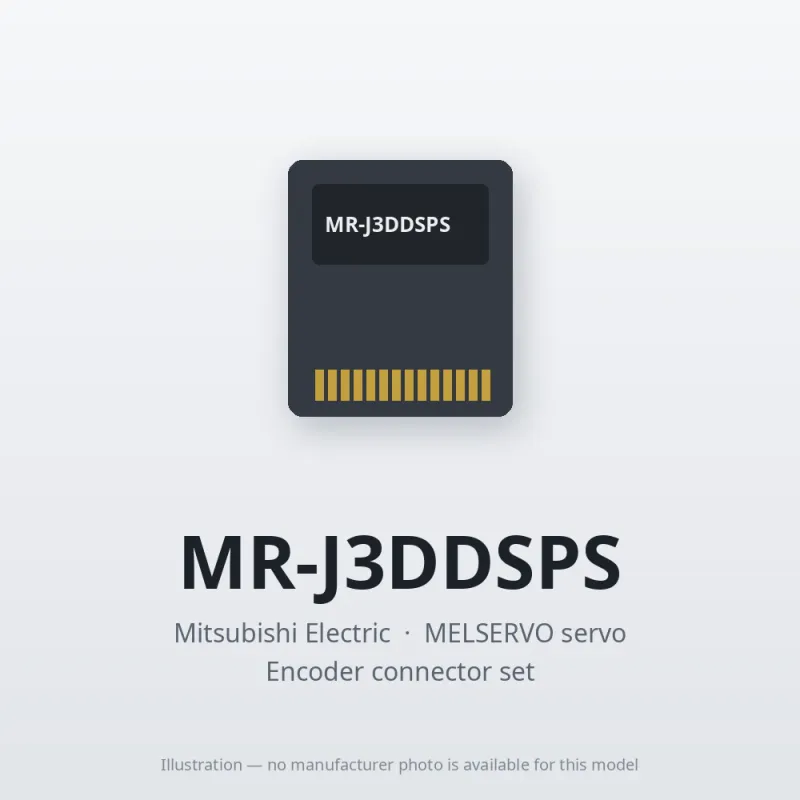 MR-J3DDSPS Mitsubishi MELSERVO servo Encoder connector set