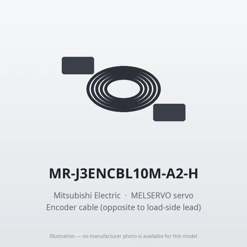 MR-J3ENCBL10M-A2-H Mitsubishi MELSERVO servo Encoder cable (opposite to load-side lead)