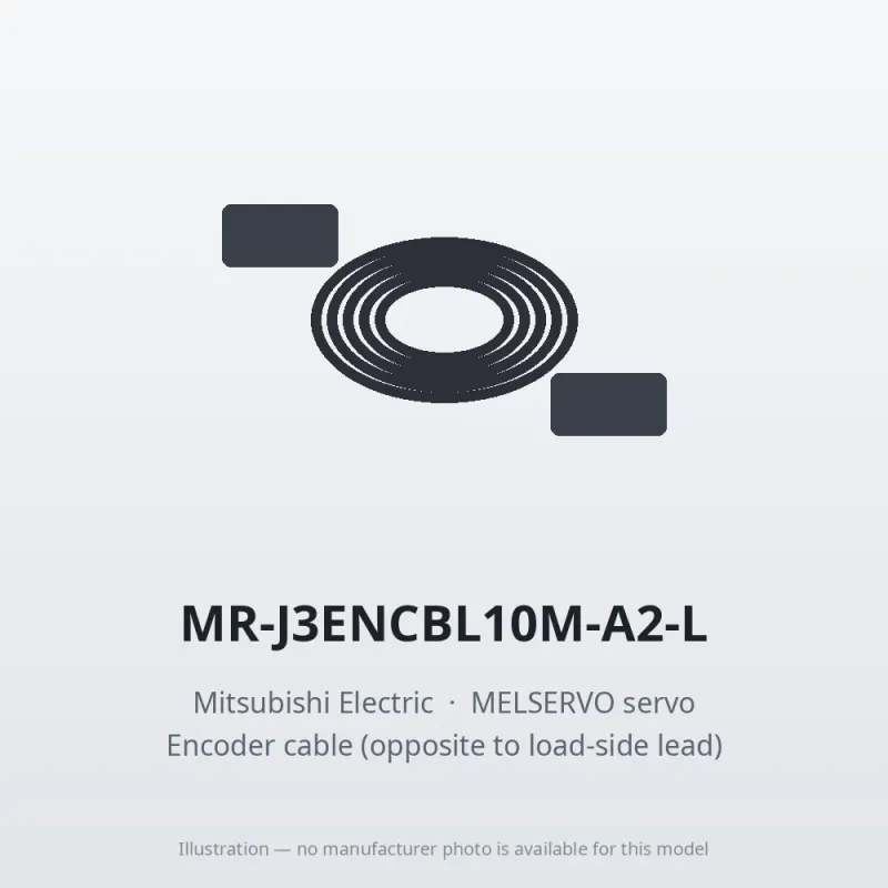 MR-J3ENCBL10M-A2-L Mitsubishi MELSERVO servo Encoder cable (opposite to load-side lead)