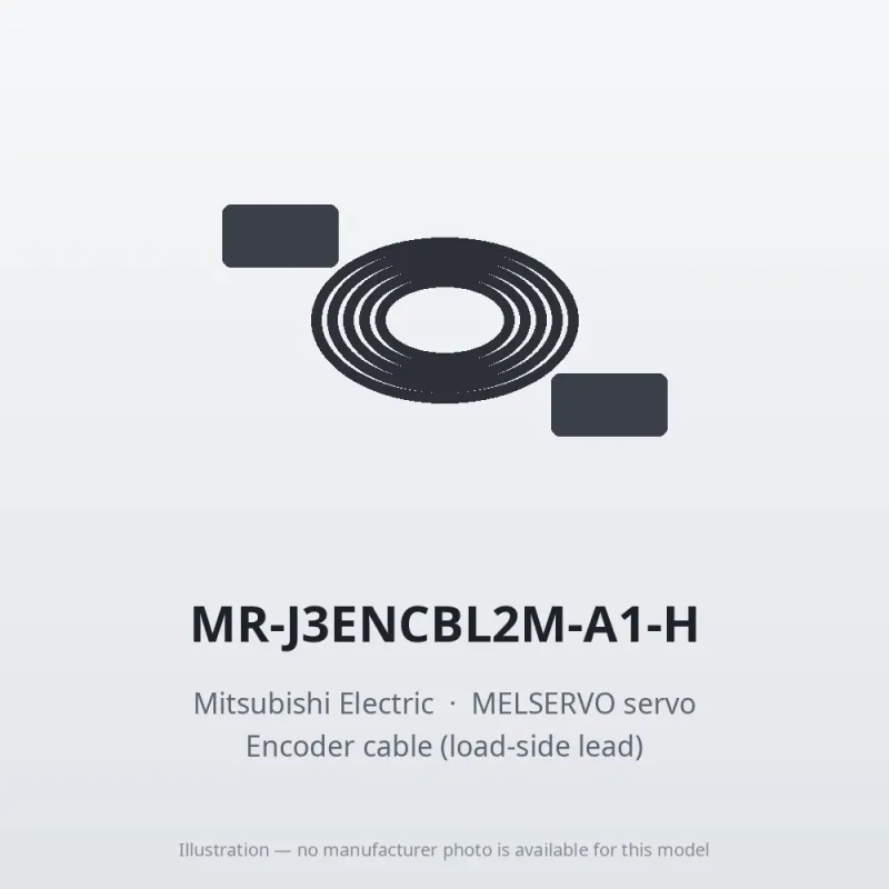 MR-J3ENCBL2M-A1-H Mitsubishi MELSERVO servo Encoder cable (load-side lead)