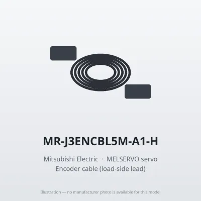 MR-J3ENCBL5M-A1-H Mitsubishi MELSERVO servo Encoder cable (load-side lead)