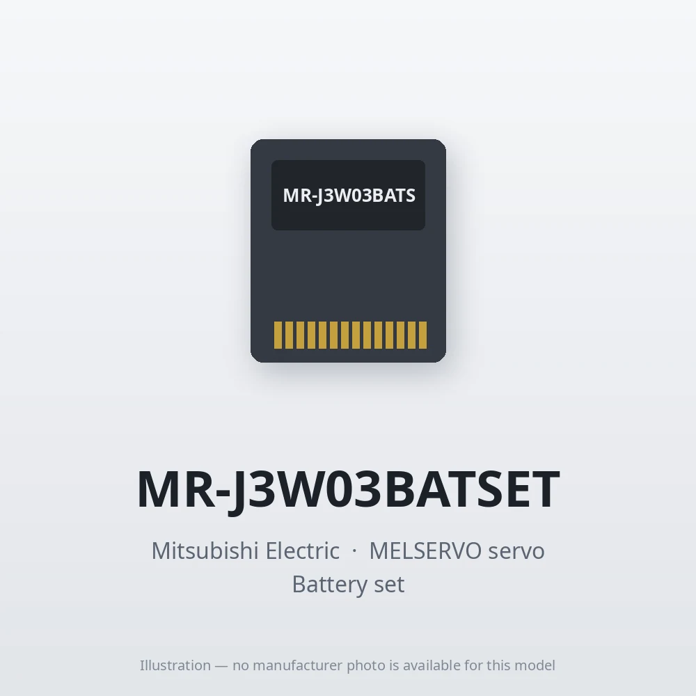MR-J3W03BATSET