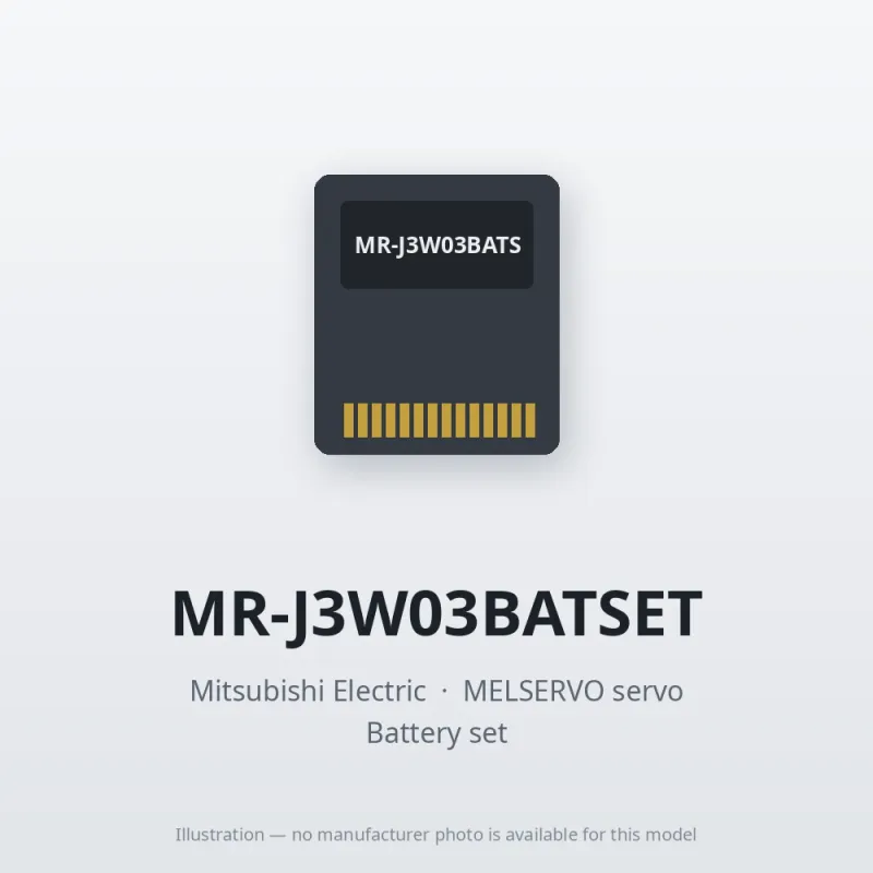 MR-J3W03BATSET Mitsubishi MELSERVO servo Battery set