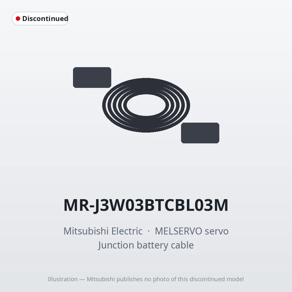 MR-J3W03BTCBL03M