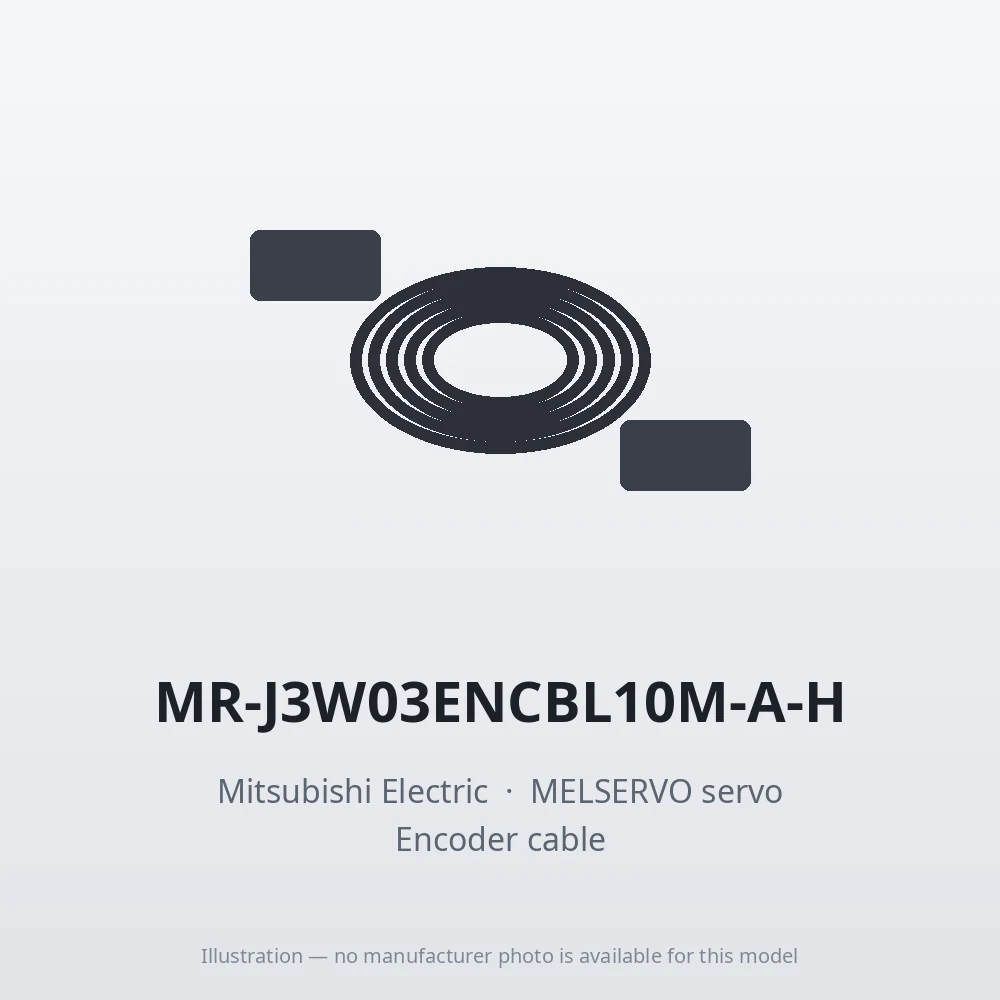 MR-J3W03ENCBL10M-A-H