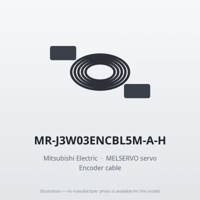 MR-J3W03ENCBL5M-A-H Mitsubishi MELSERVO servo Encoder cable