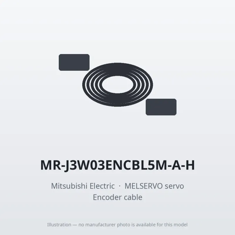 MR-J3W03ENCBL5M-A-H Mitsubishi MELSERVO servo Encoder cable
