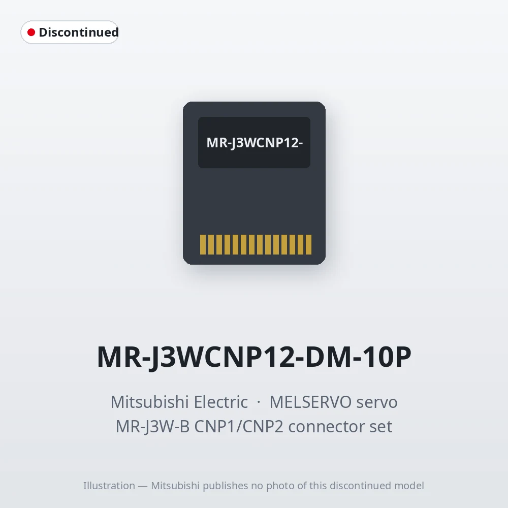 MR-J3WCNP12-DM-10P