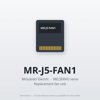 MR-J5-FAN1 Mitsubishi MELSERVO servo Replacement fan unit