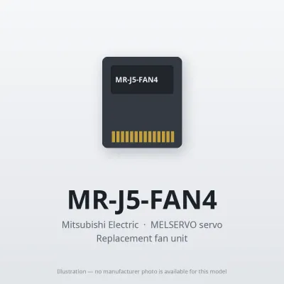 MR-J5-FAN4 Mitsubishi MELSERVO servo Replacement fan unit