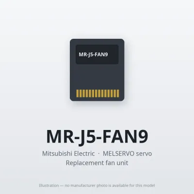 MR-J5-FAN9 Mitsubishi MELSERVO servo Replacement fan unit