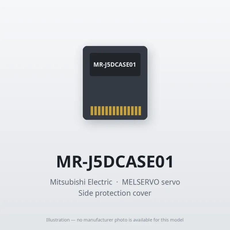 MR-J5DCASE01 Mitsubishi MELSERVO servo Side protection cover