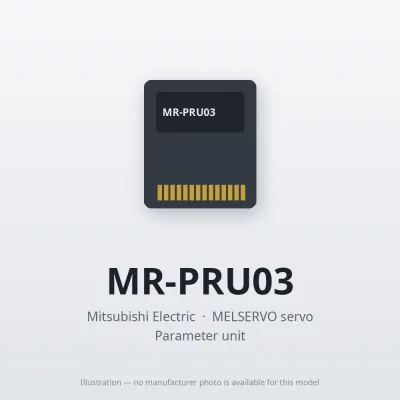 MR-PRU03 Mitsubishi MELSERVO servo Parameter unit