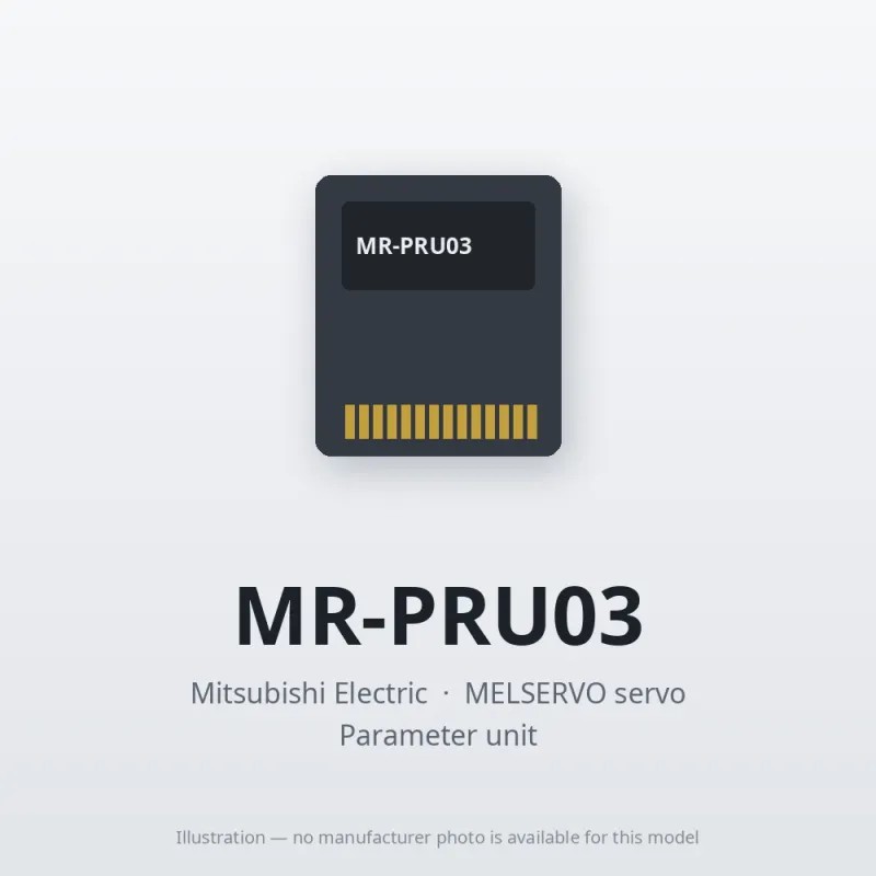 MR-PRU03 Mitsubishi MELSERVO servo Parameter unit