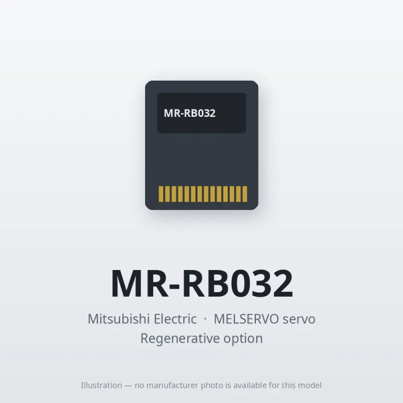 MR-RB032 Mitsubishi MELSERVO servo Regenerative option