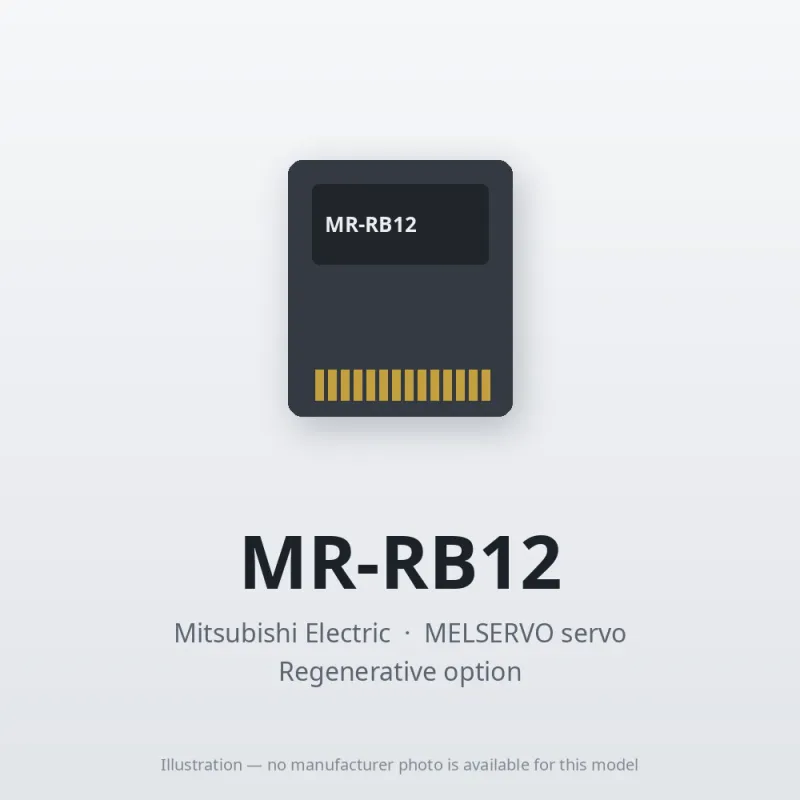 MR-RB12 Mitsubishi MELSERVO servo Regenerative option
