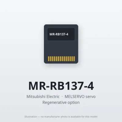 MR-RB137-4 Mitsubishi MELSERVO servo Regenerative option
