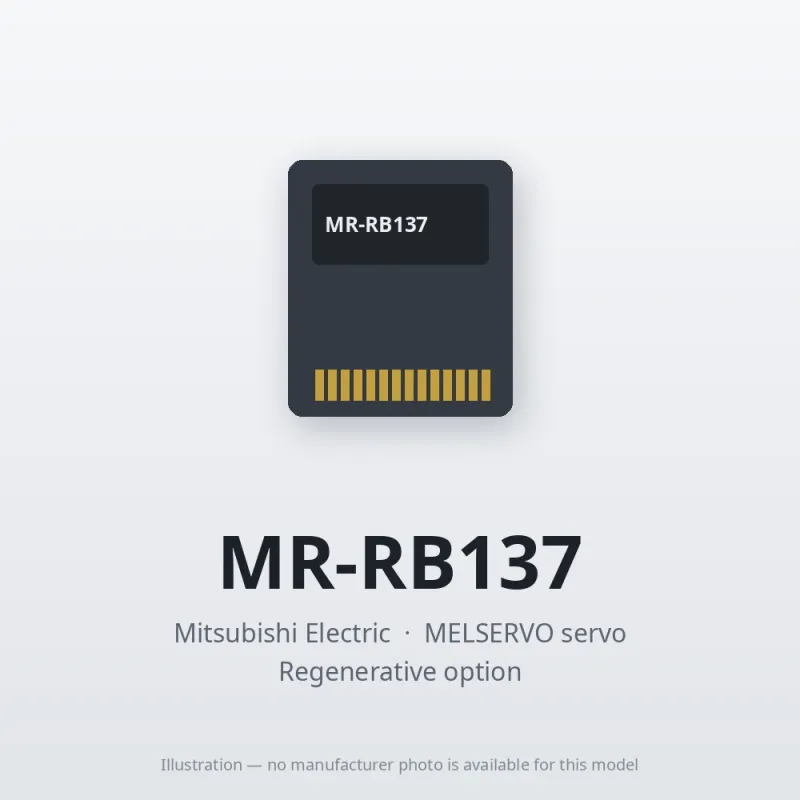 MR-RB137 Mitsubishi MELSERVO servo Regenerative option